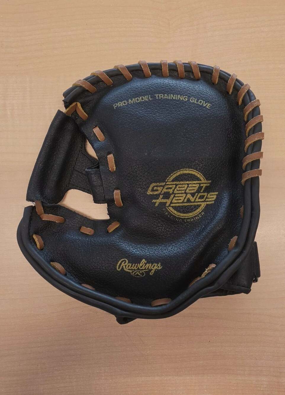 Rawlings Great Hands Pro Model Training Glove Black Leather